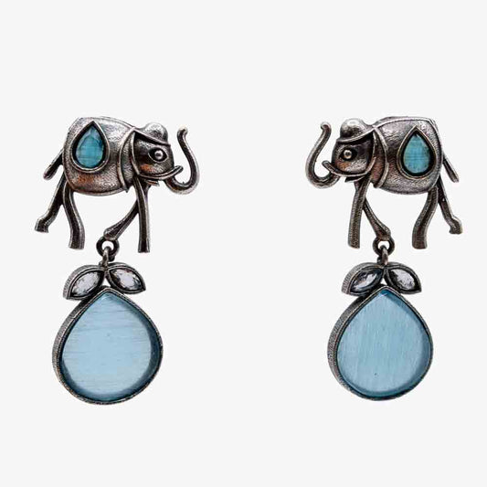 Elephant Monalisa Earring