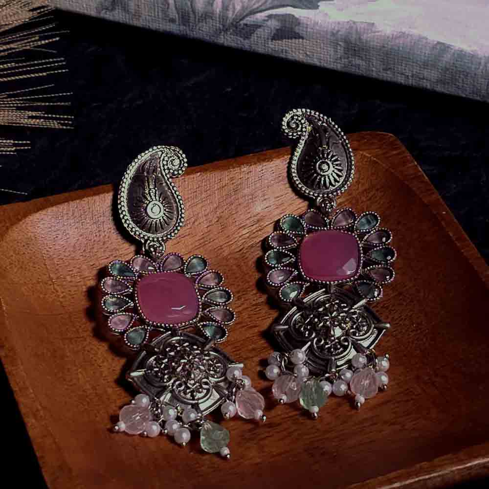 Mango Pink Danglers