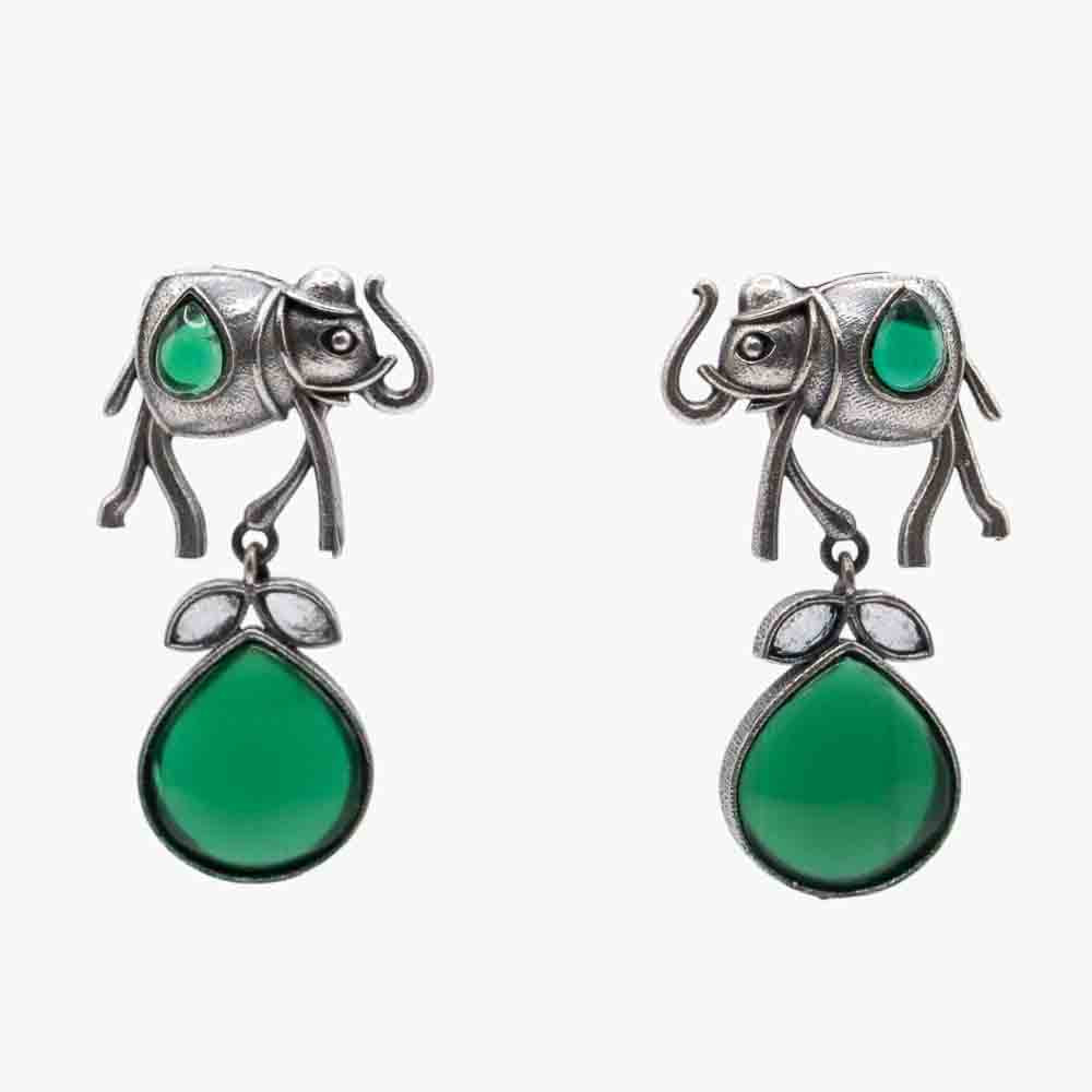 Elephant Monalisa Earring