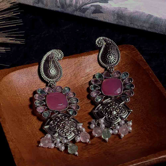 Mango Pink Danglers